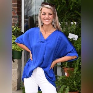 Glam “Mom’s Day Out” Breezy Blouse